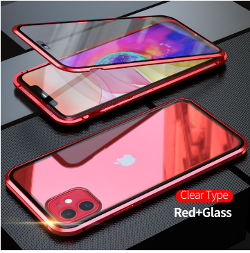 360 Magnetic Adsorption Metal Case For Iphone