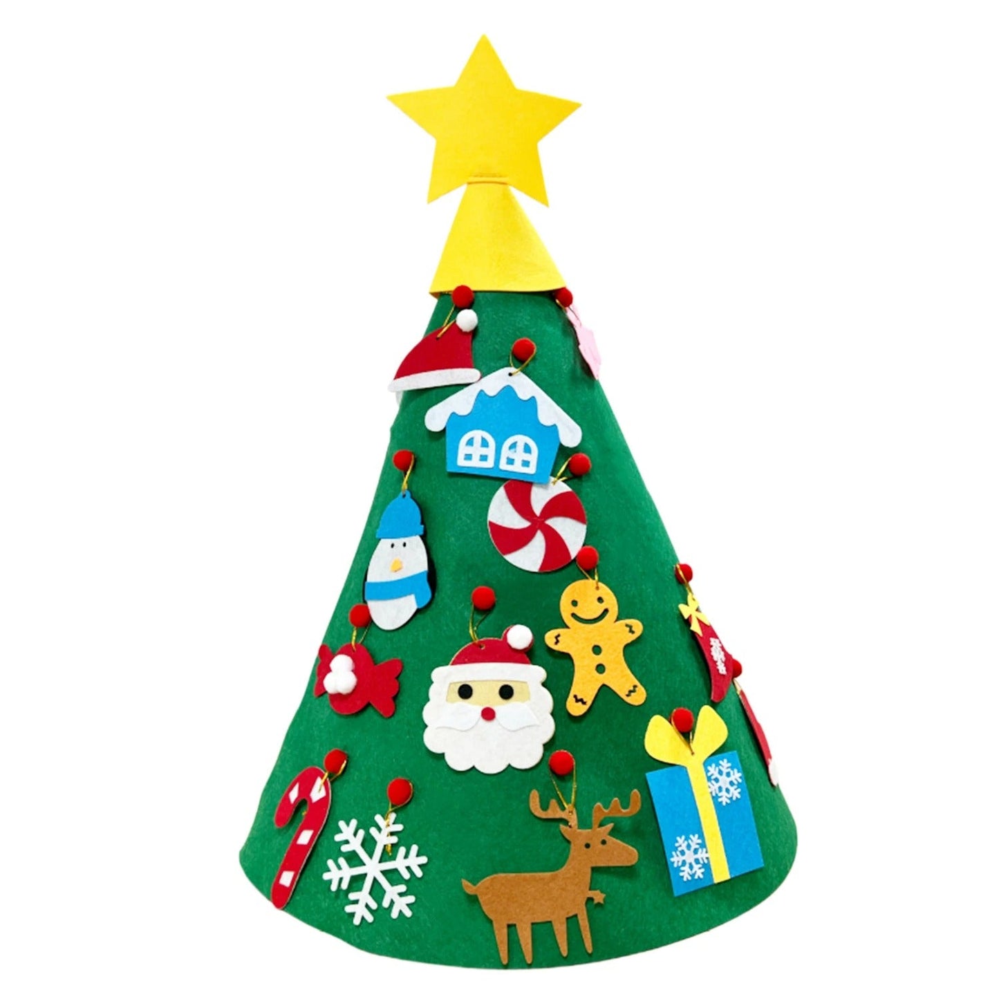 Diy Felt Christmas Tree Christmas Decoration