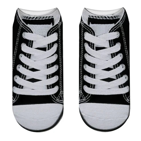 3d Printed Funny Creative Ankle Socks