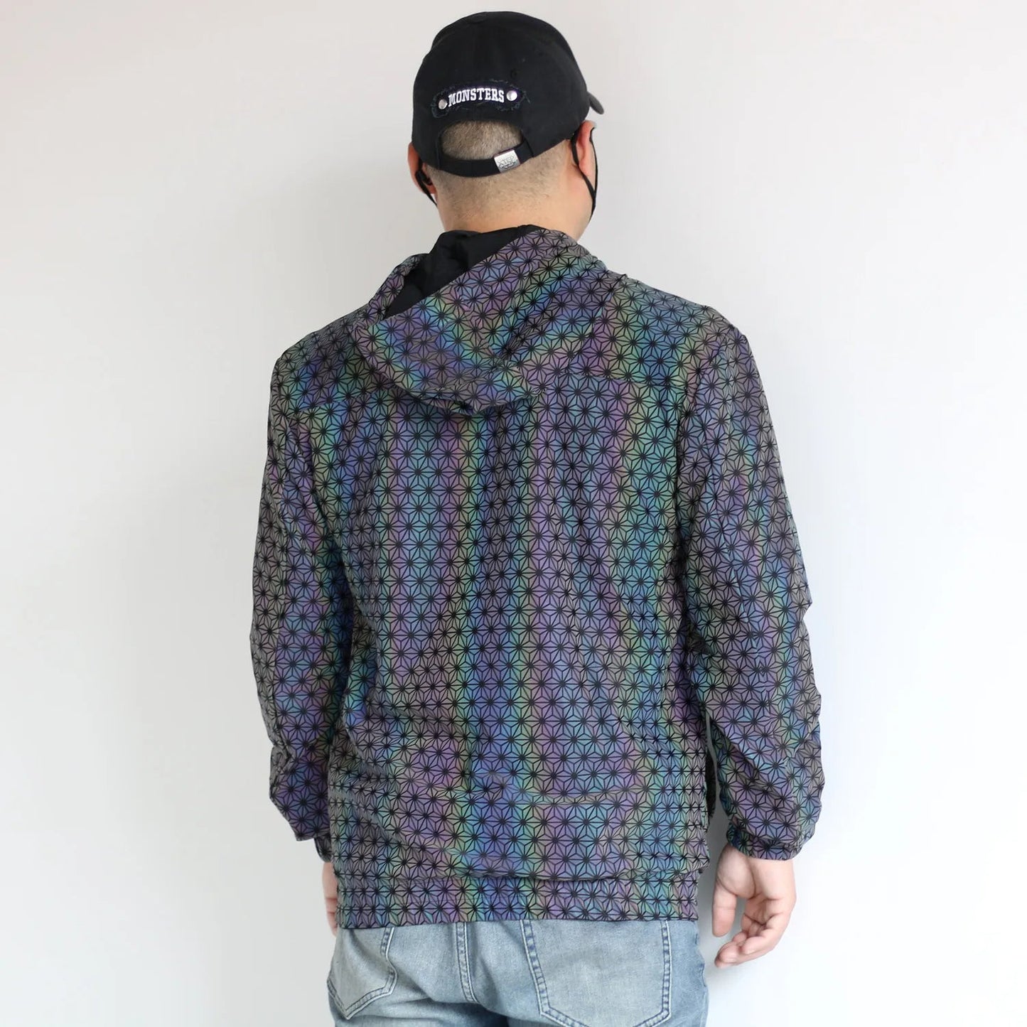 Reflective "geometric Pattern" Jacket
