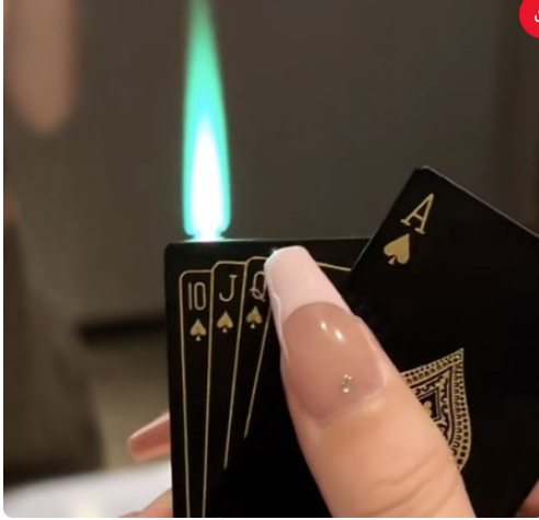 Playing Cards Ace of Spades Lighter