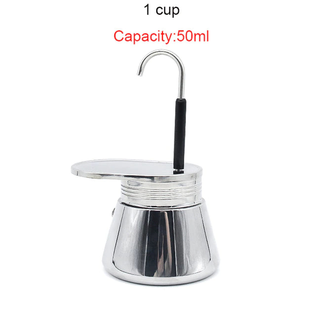 Moka Pot Stainless Steel Coffee Maker