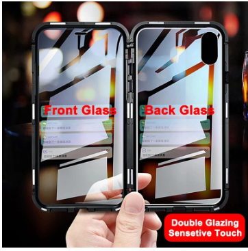 360 Magnetic Adsorption Metal Case For Iphone