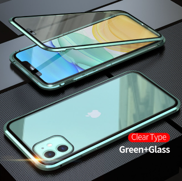 360 Magnetic Adsorption Metal Case For Iphone