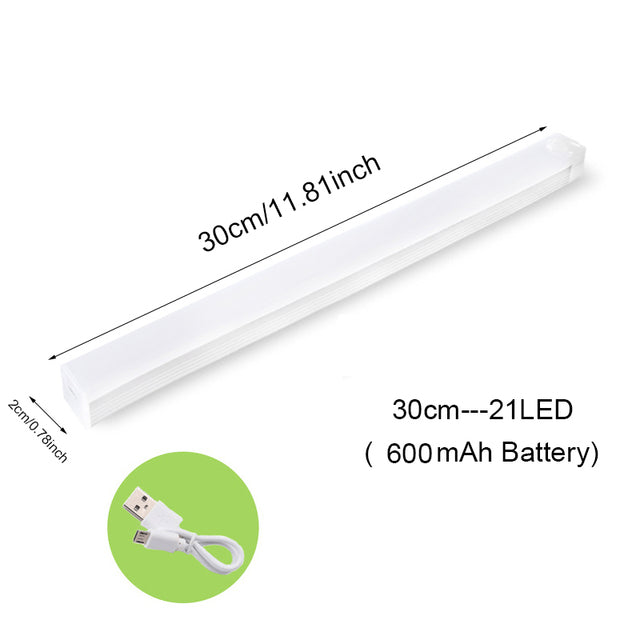 Usb Rechargeable Motion Sensor Closet Light Kitchen Bedroom Lighting Wall Lamp