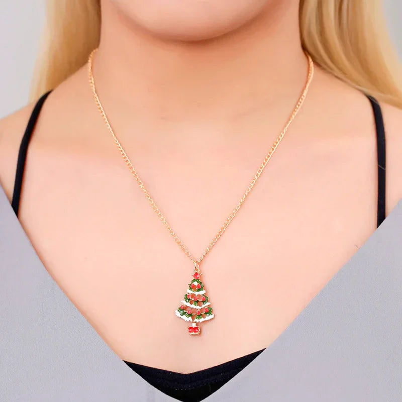 New Christmas Snowman Bells Dangle Earrings