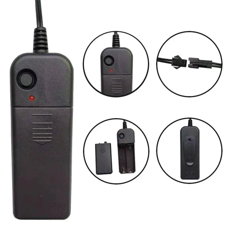 Led Neon Diy Luminous Costume Light