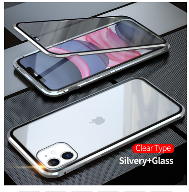 360 Magnetic Adsorption Metal Case For Iphone