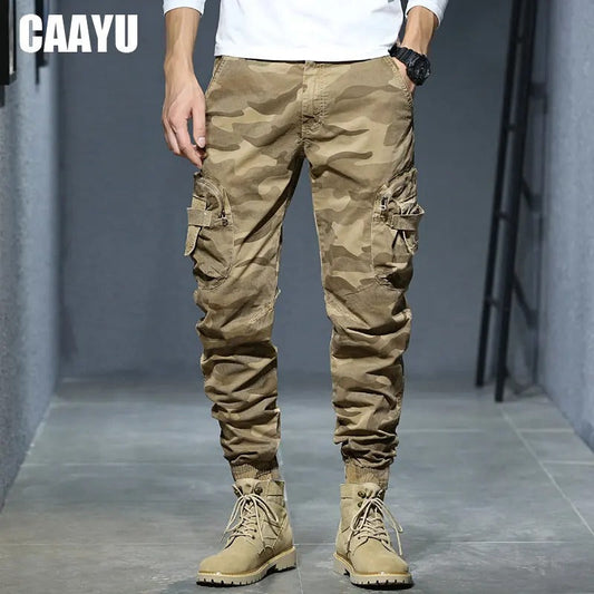 Joggers Cargo Pants Men Casual Hiphop Multipocket