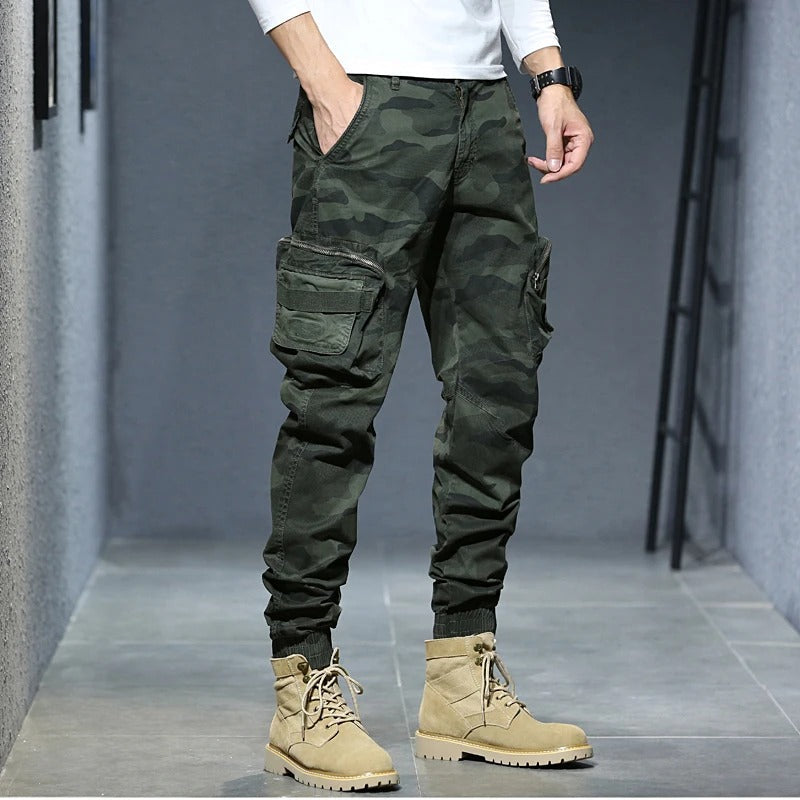 Joggers Cargo Pants Men Casual Hiphop Multipocket