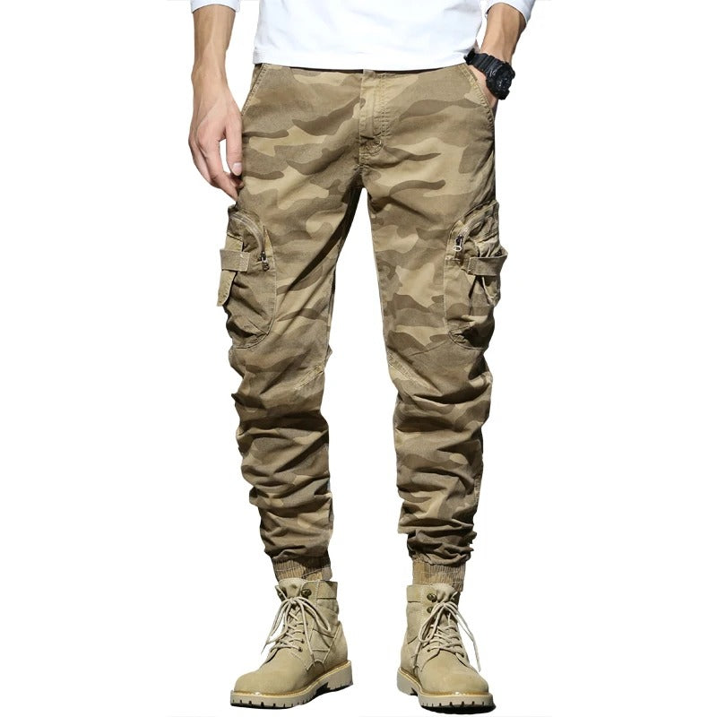 Joggers Cargo Pants Men Casual Hiphop Multipocket