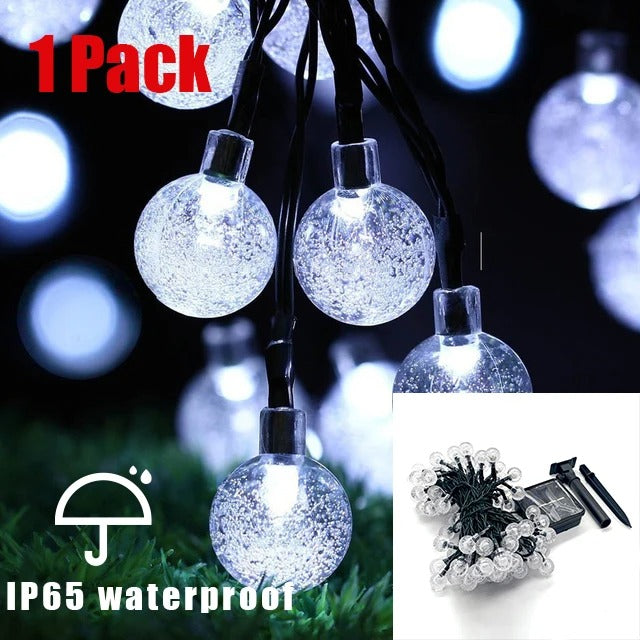 20～100 Led Solar Light Outdoor Ip65 Waterproof String Fairy Lamps