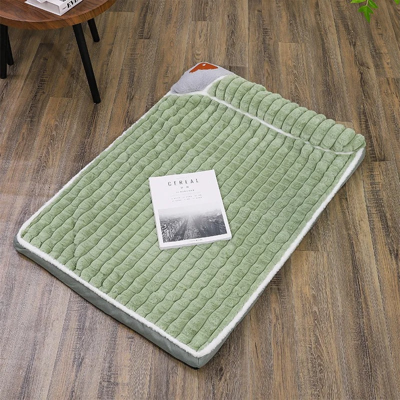 Sleeping Dog Mat Winter Warm Removable Washable Kennel Mattress