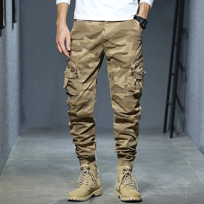 Joggers Cargo Pants Men Casual Hiphop Multipocket