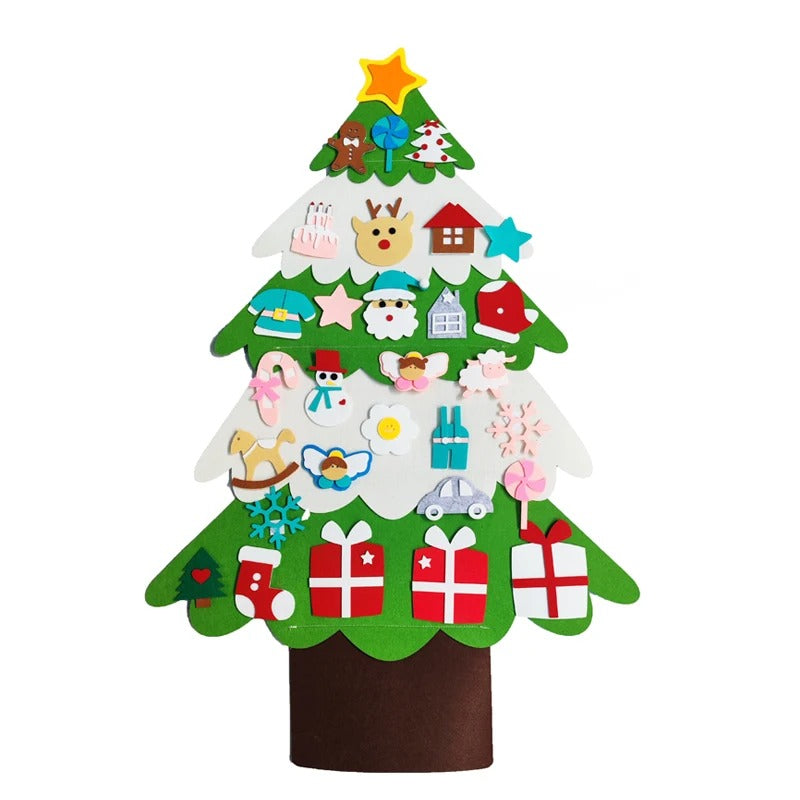 Diy Felt Christmas Tree Christmas Decoration