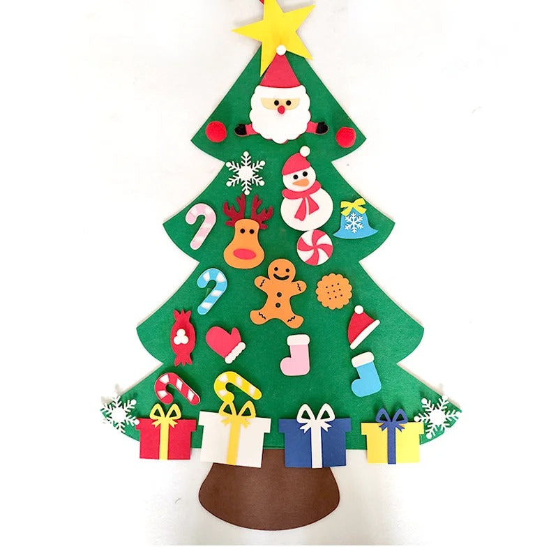 Diy Felt Christmas Tree Christmas Decoration